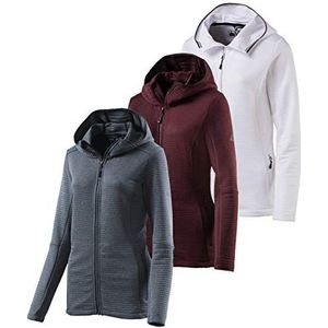 McKinley - Aami - Fleecejack - Mélange/White - Sneldrogend en Ademend