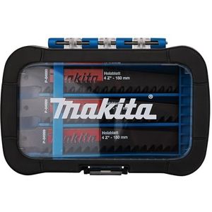 Makita P-81278 reciprozaagbladenset 27-delig in opbergdoos, 27 x houtbladen 150 mm P-04999, voor hout van 8-100 mm materiaaldikte