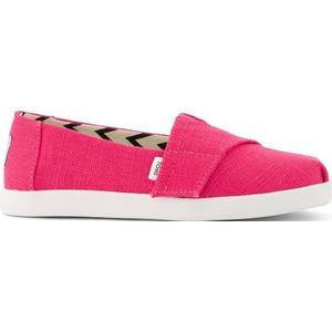 TOMS Alpargata klassieke instapper espadrille, fuchsia erfgoed canvas, 13 UK, Fuchsia Heritage Canvas, 32.5 EU