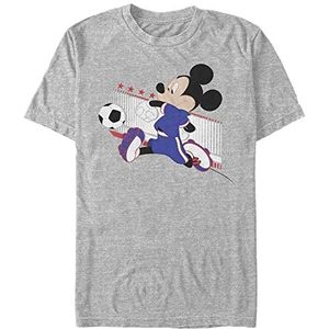 Disney Classics Mickey Classic - Japan Kick Unisex Crew neck T-Shirt Melange grey M