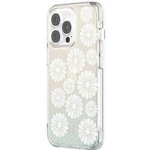 Incipio Design Series Case voor 6,1-inch iPhone 13 Pro, Flower Fields Glitter Wash
