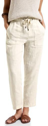 Street One Dames Papieren broek in Beige, in size: 32