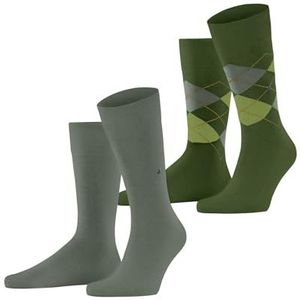 Burlington - Everyday X-Mas - Chaussettes - Groen - Lot van 2 Pairs - M