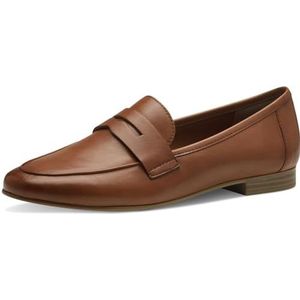 MARCO TOZZI Dames leer, zacht gevoel ME voetbed, 2-24218-42 slipper, cognac, 38 EU, cognac, 38 EU