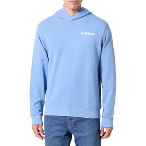 Napapijri Baley Hoodie Light Blue, Blauw, 3XL