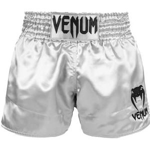 Venum Muay Thai Classic Shorts - zilver/zwart - XS