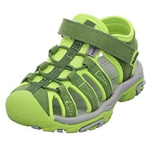 Richter Kinderschuhe Uniseks Boulder sandaal voor kinderen, cactus neon lime, 31 EU