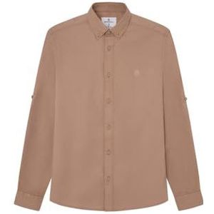 Springfield Herenhemd, Beige/Camel, M
