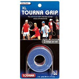 Tourna Grip XL blauw 3-delige overgrip
