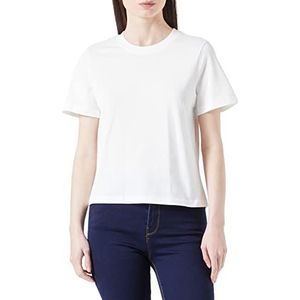 s.Oliver Dames T-shirts, korte mouwen, wit, 40, wit, 40