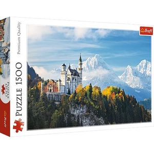 Trefl puzzel, Beierse Alpen, 1500 elementen, premium kwaliteit, voor volwassenen en kinderen vanaf 12 jaar