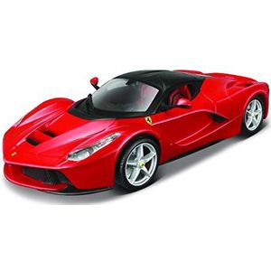 Maisto 39129-1:24 bouwpakket LaFerrari, zwart/rood