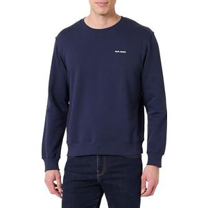 Pepe Jeans Heren M BASIC SWEAT Sweatshirt, Blauw (NAVY), M, Blauw (marine), M