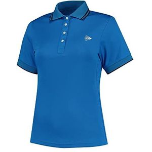 Dunlop Dames Club Dames Polo Shirt, Blauw, S, blauw, S