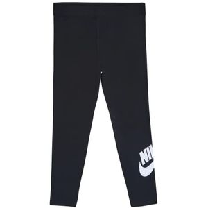 Nike W NSW Esntl Lggng Ftra HR Plus Leggings voor dames, zwart/wit, 3XL