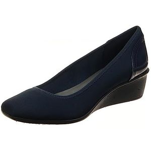 ANNE KLEIN Wisher Fabric Pump voor dames, marineblauw, 39 EU