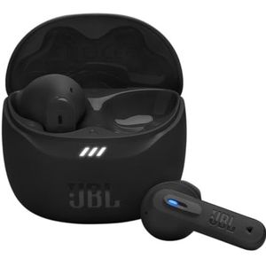 JBL Tune Flex 2, Wireless Noise Cancelling Bluetooth Earbuds met 48 uur afspeeltijd, IP54 Water- en Stofbestendig, Multi-Point Verbinding, Earbud en Ergonomisch Design, in Zwart