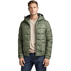 G-STAR Raw Meefic Quilted Jacket voor heren, groen (lt hunter D22716-B958-8165), S