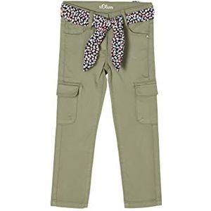 s.Oliver Junior Girl's broek lange kathy broek, kaki, 92