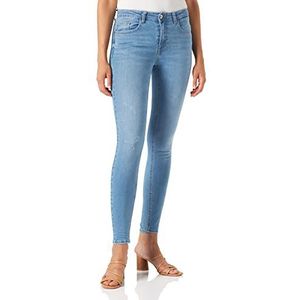 JdY Dames Jdyblume Mid Waist Sk Dest. Lb DNM Noos Jeans, blauw (light blue denim), (XS) W x 32L