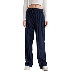 DeFacto Casual broek voor dames, Donkerblauw, 36