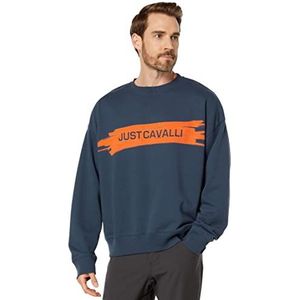 Just Cavalli Heren sweatshirt, 493 Iron, maat S