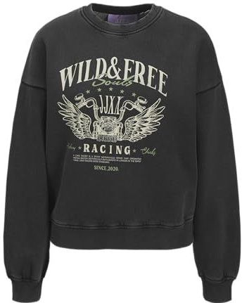 Jack & Jones - Britta Relax Jjxx - Sweatshirt - Zwart - Lange Mouwen