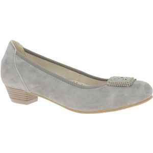 Hirschkogel Dames Ballerina Ballet Flat, Dunkelgrau, 36 EU, Dunkelgrau, 35.5 EU