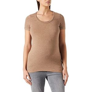 Noppies Maternity Dames Top Nursing Short Sleeve Hope T-shirt, Pine Bark-P943, XL