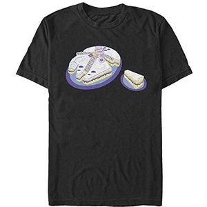 Star Wars: Classic - Falcon Cake Unisex Crew neck T-Shirt Black L