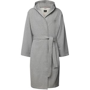 BOSS Heren French Terry badjas Dressing Gown, Medium Grey, M, medium grijs, M