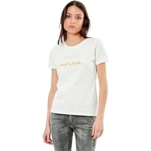 Kaporal Lorie T-shirt voor dames, Wit, XL