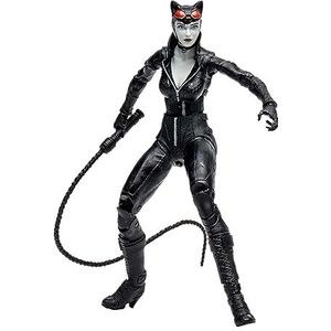 Bandai – DC Gaming – figuur Catwoman, gouden label McFarlane 17 cm – Batman Arkham City – Catwoman – TM15492