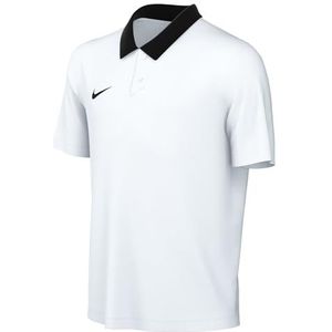 Nike Uniseks-Kind Short Sleeve Polo Y Nk Df Park20 Polo Ss, Wit/Zwart/Zwart, CW6935-100, XS