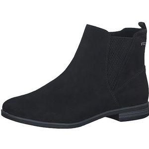 s.Oliver Chelsea Boots voor dames, elegant, instappers, zwart, 41 EU