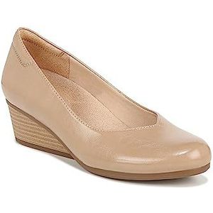 Dr. Scholl's Womens Be Ready Wedge Pump Pump Taupe Smooth 7 M