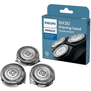 Norelco, Philips Norelco Vervangende kop voor serie 3000, 2000, 1000 en S738 Click & Style Zilver