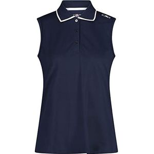 CMP - Damespolo - Zwart - Zonder Mouwen - Dry-Function Technologie