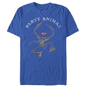 Disney Classics Muppets - Party Animal Unisex Crew neck T-Shirt Bright blue L