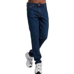 JACK & JONES Heren Slim Fit Jeans JJIGLENN JJEVAN AM 577 Slim Fit Jeans, Denim Blauw, 32W / 30L