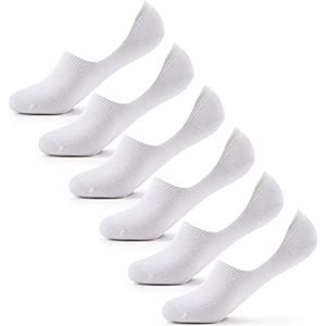 Keds Vrouwen Low Cut Sneaker Signature Knit Sock Liners, Wit (6 paar), One Size, Wit (6 paar), one size