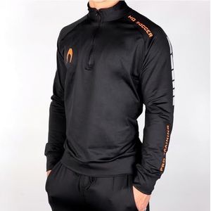 HO Soccer Pro Training sweatshirt, uniseks, kinderen, zwart/oranje, 6