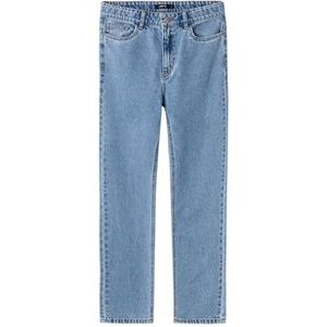 NAME IT Nlfkizza DNM Hw Mom Pant Noos jeansbroek voor meisjes, blauw (light blue denim), 164