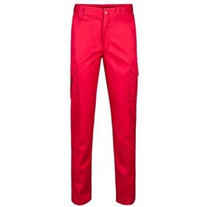 VELILLA 103001; broek met meerdere zakken; kleur: rood; maat 52