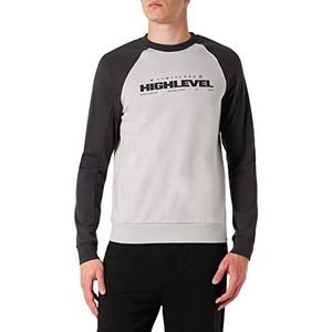 4F Sweatshirt voor heren, Koud lichtgrijs, M