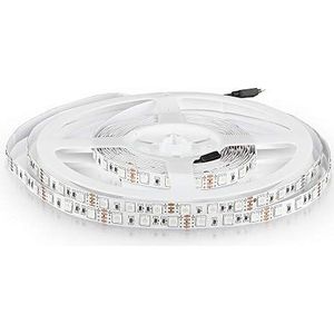 V-TAC VT-5050 60RGB IP20 5m 2120 LED-strip met stekker 12V 5m RGB