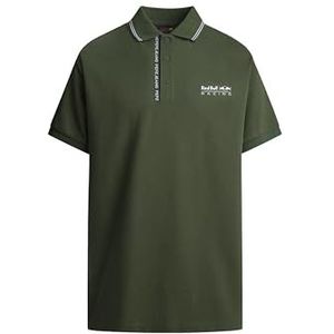 Red Bull Racing X Pepe Jeans Heren RBR Tipped Logo Polo Polo, Groen (Regent Green), L, Groen (Regent Green), L