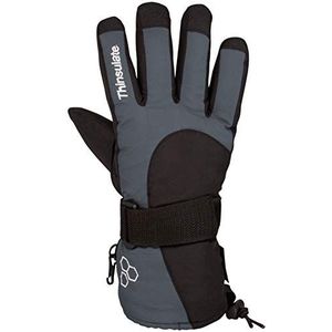 Starling Skinowboard handschoenen voor volwassenen, zwart en grijs, 11
