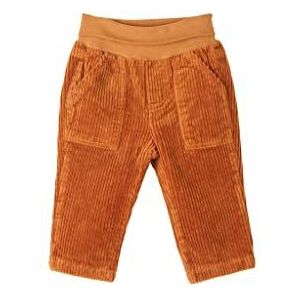 s.Oliver Baby - jongens corduroy broek met omslagband, bruin, 62 cm
