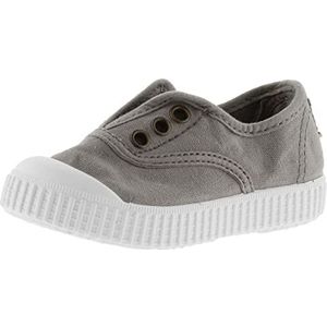 Victoria 1915 Unisex Canvas Plimsoll Drec & Elastic & Reinforced Toe 106627 for Kids GRIS 28